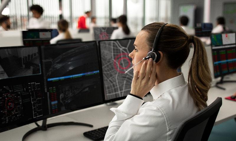 central receptora contra incendios