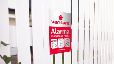 Placa de alarma de seguridad
